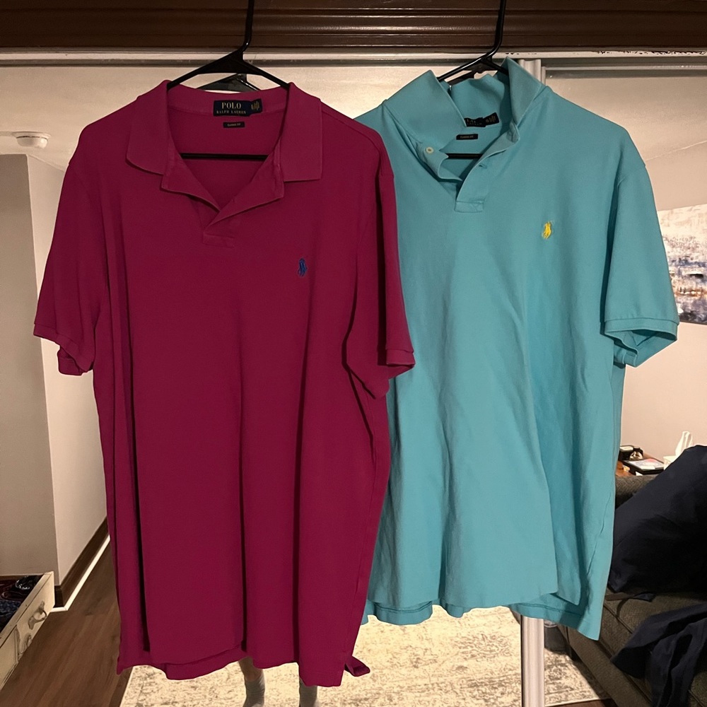 XL Ralph Lauren polos